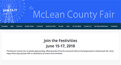 Desktop Screenshot of mcleanfair.com